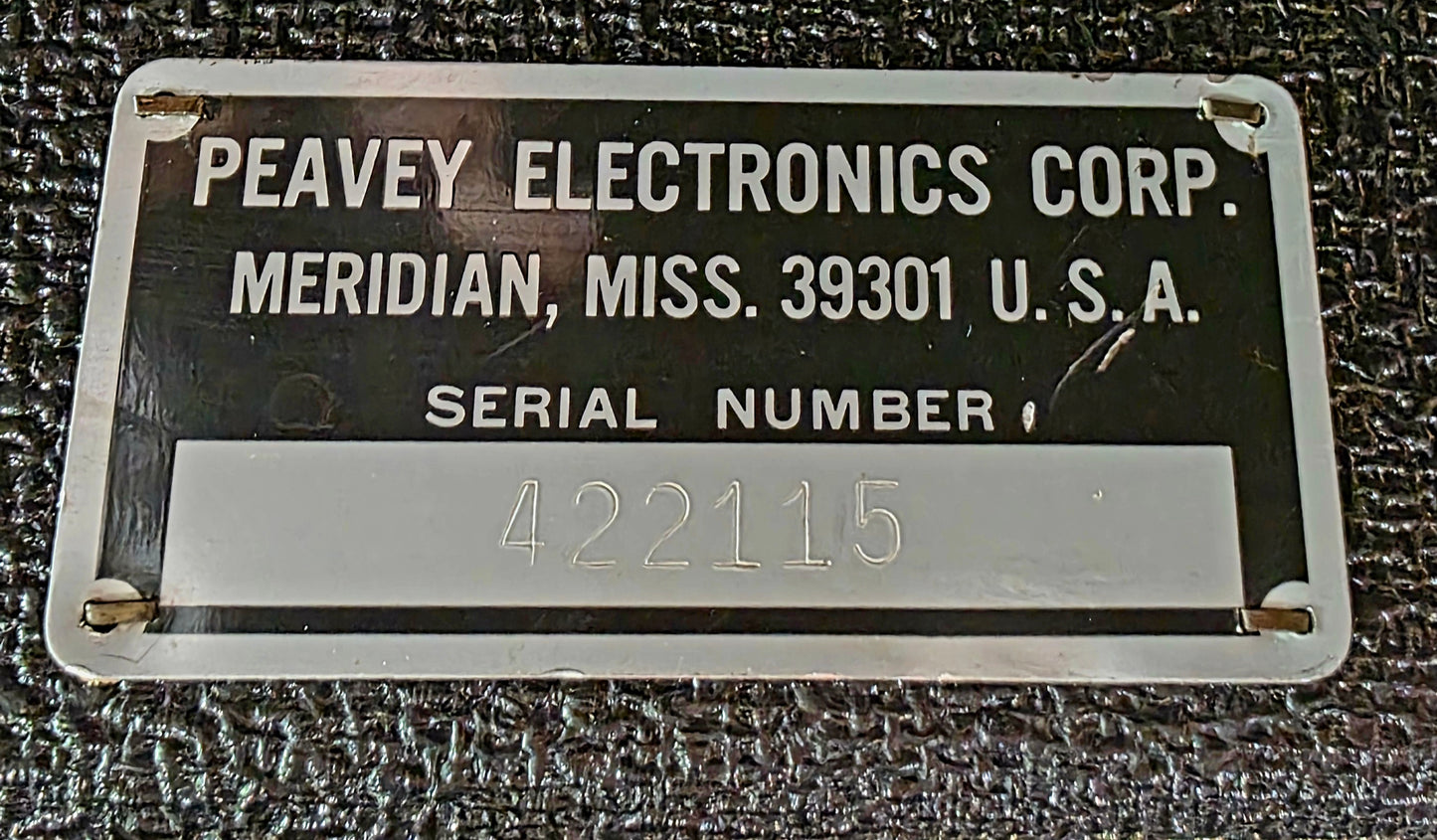 1975 Peavey Musician 400. SN 422115