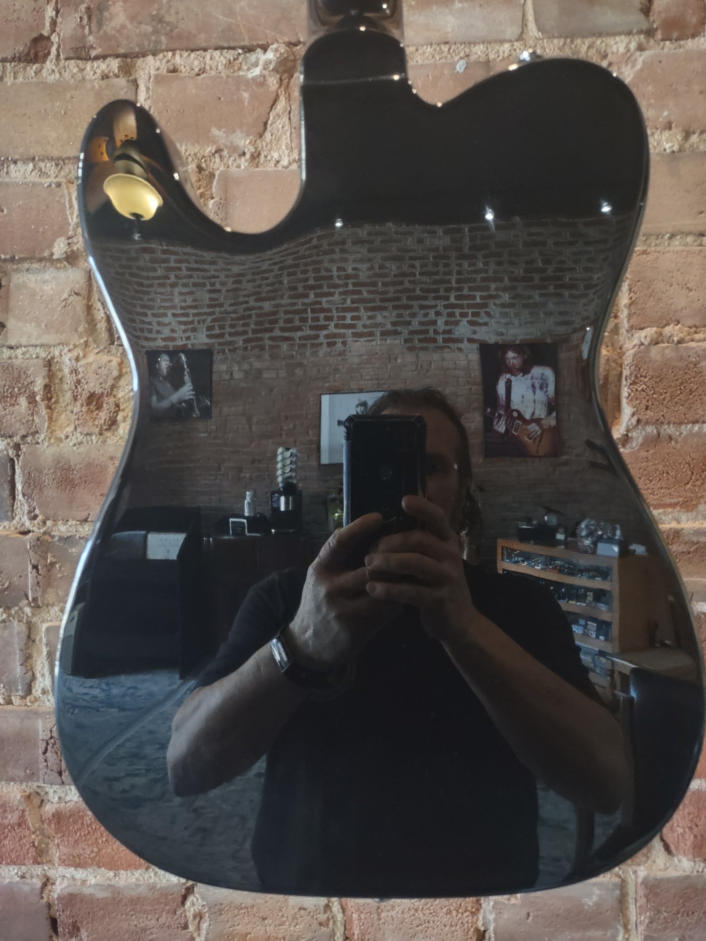 Greg Koch Reverend - Black W/case