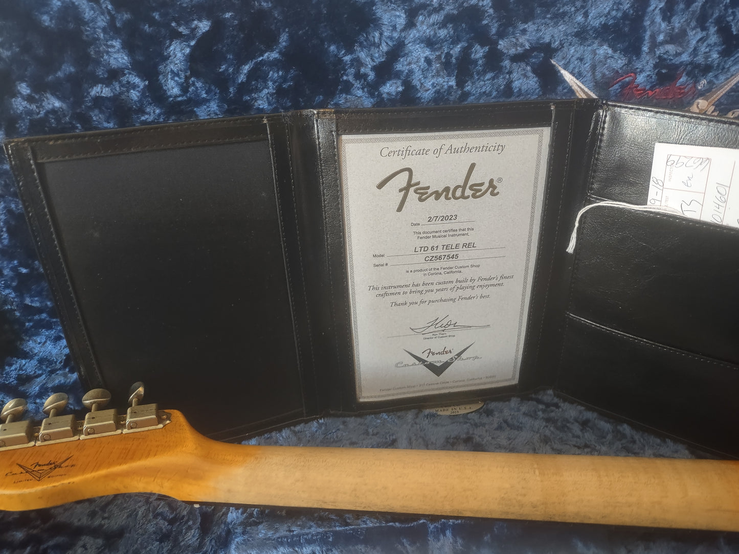 Fender Custom Shop 1963 Relic Telecaster