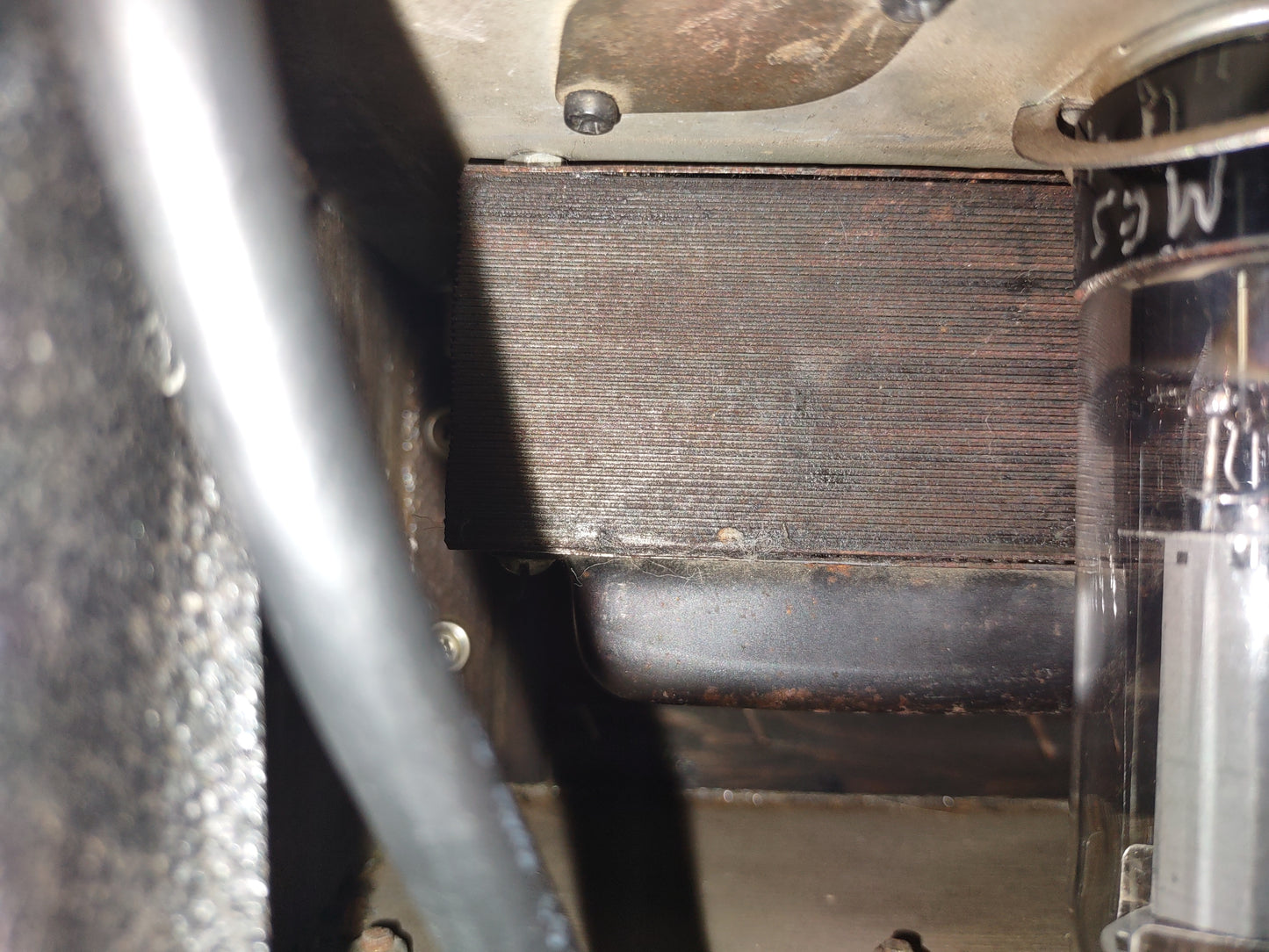 1967 Fender Band Master Silver face amp head