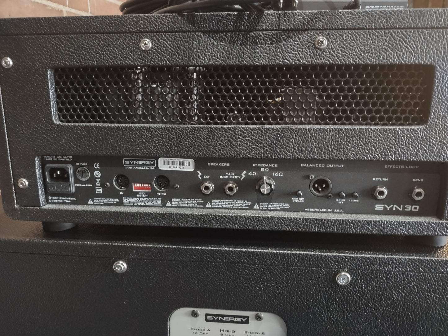 Synergy SYN30 Channel store Amp - NO MODULES INCLUDED