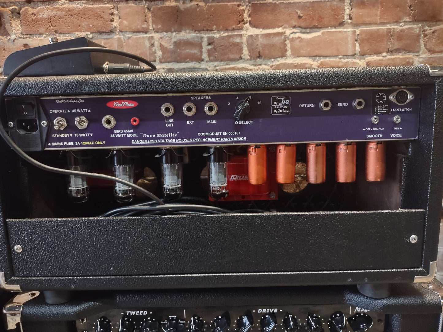 Red Plate RARE Cosmic Dust Dumble Overdrive Tone - Head