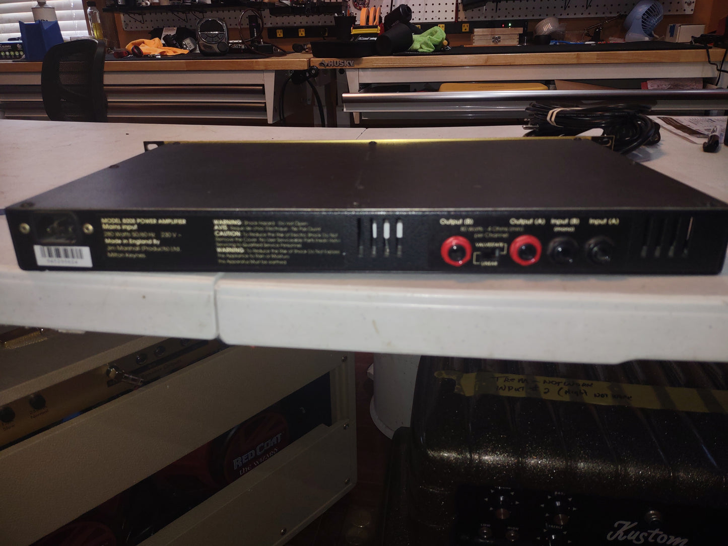 Marshall Valvestate Model 8008 Gold face
