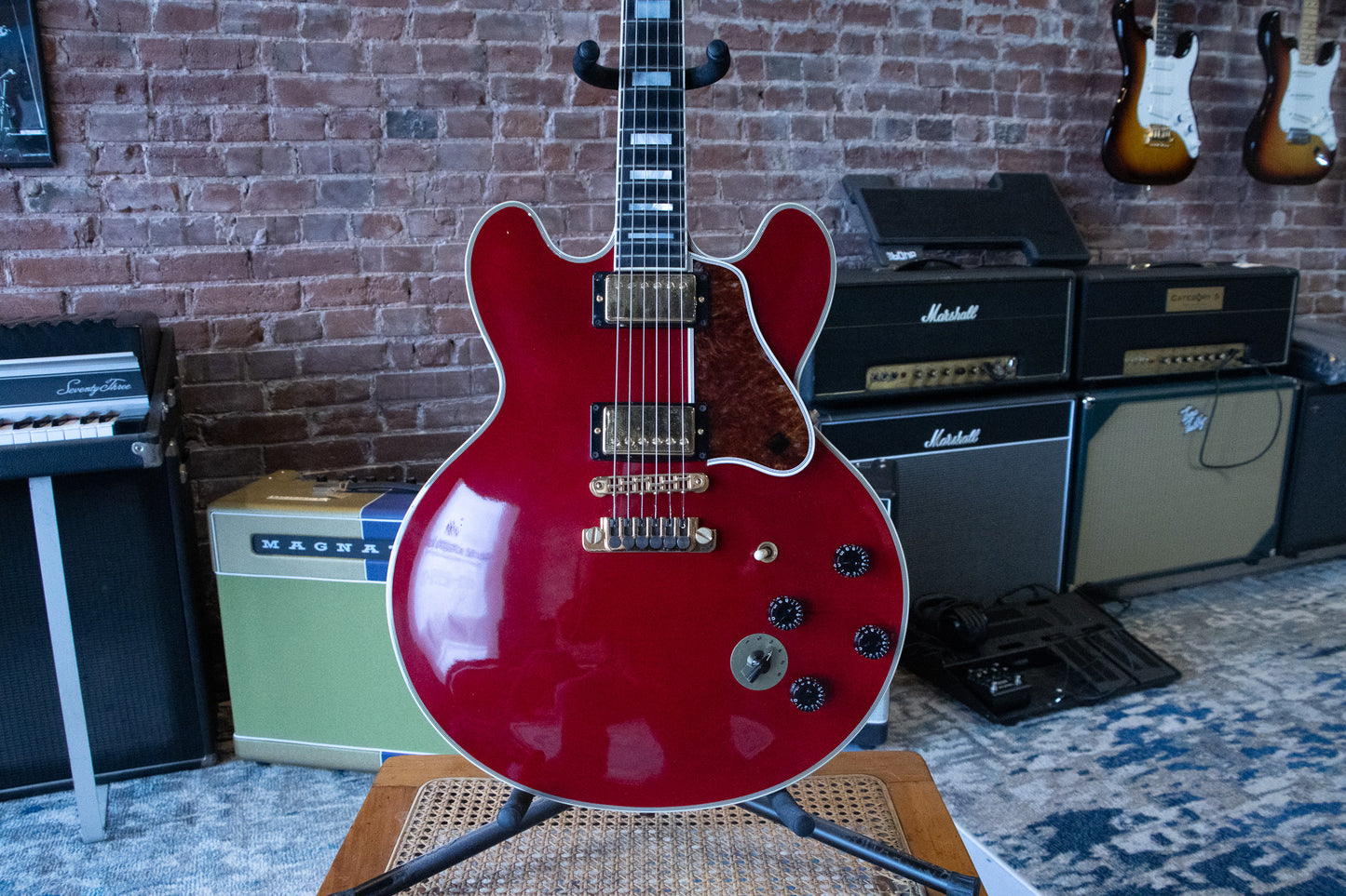 1998 Gibson 345 Lucille Cherry Red