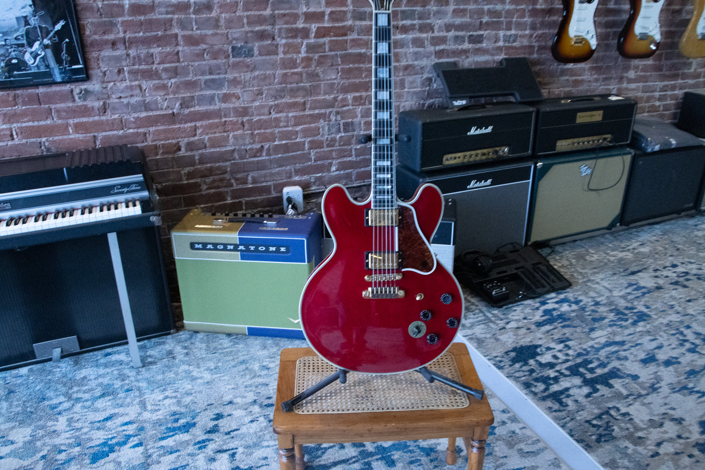 1998 Gibson 345 Lucille Cherry Red
