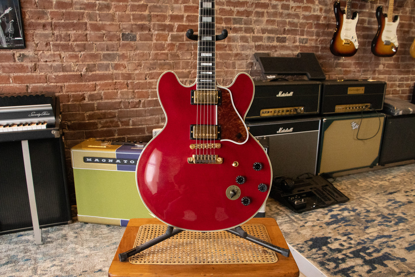1998 Gibson 345 Lucille Cherry Red