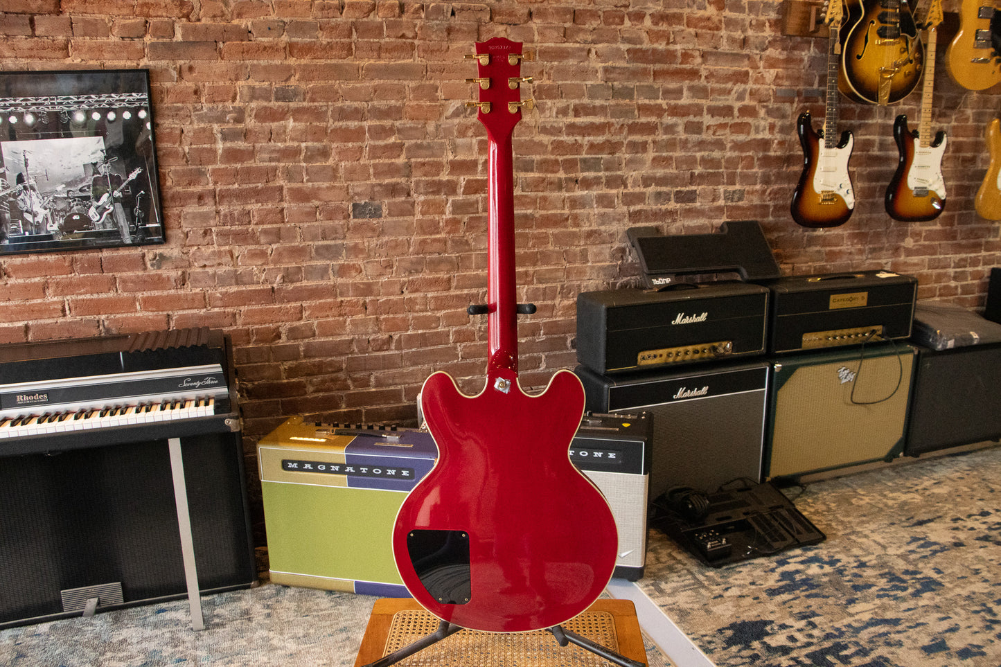 1998 Gibson 345 Lucille Cherry Red