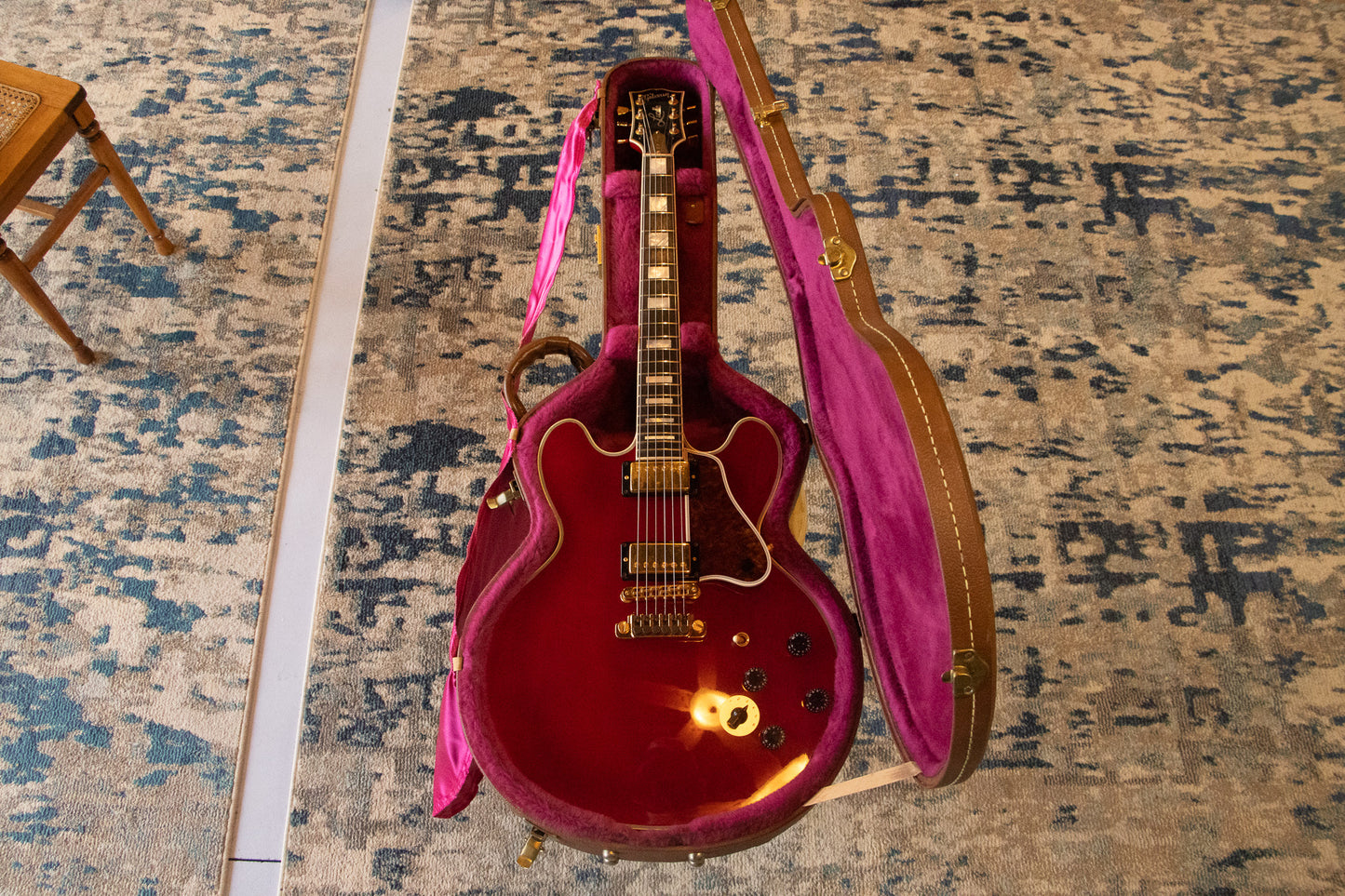 1998 Gibson 345 Lucille Cherry Red
