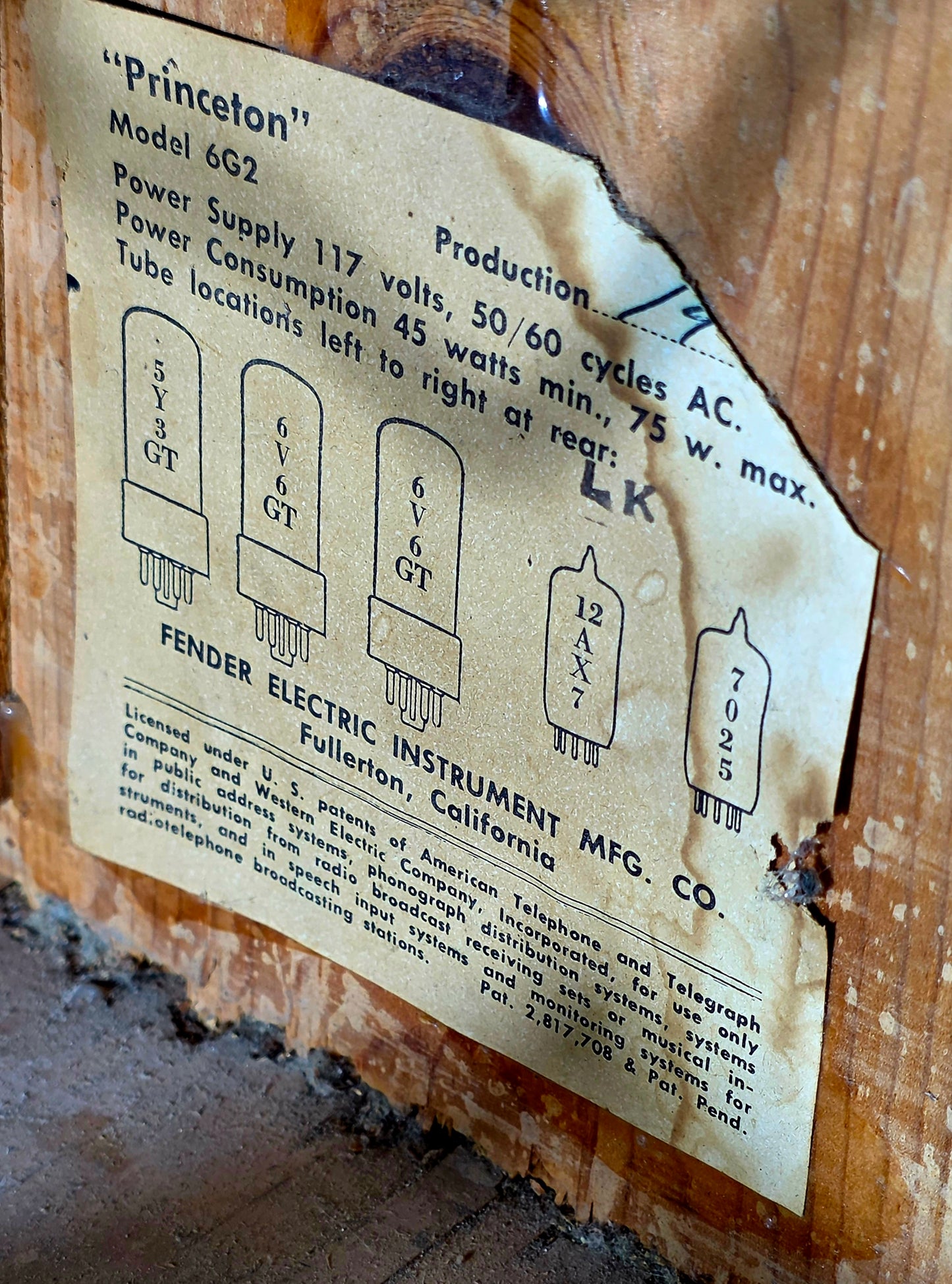 1962 Fender Princeton