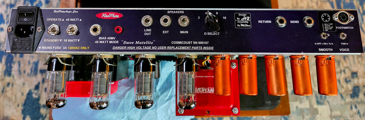 Red Plate RARE Cosmic Dust Dumble Overdrive Tone - Head