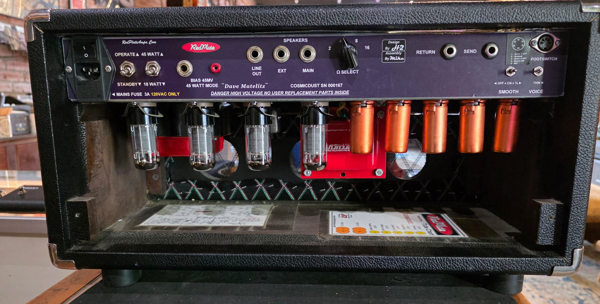Red Plate RARE Cosmic Dust Dumble Overdrive Tone - Head