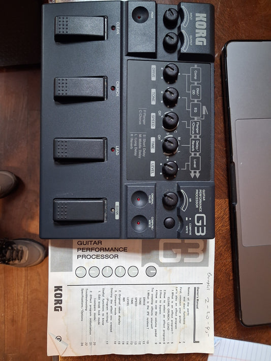 Korg G3 Guitar Performance Processor