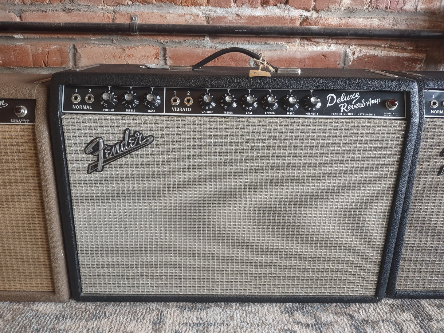 1966 Fender Deluxe Reverb blackface - wint cover