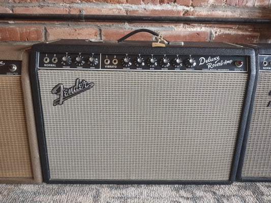 1966 Fender Deluxe Reverb blackface - wint cover