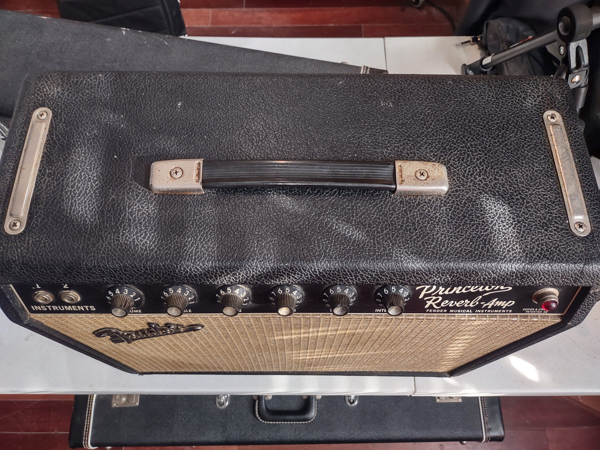 Princeton Reverb Blue 1967 Fender Princeton Reverb – Blue Note Music