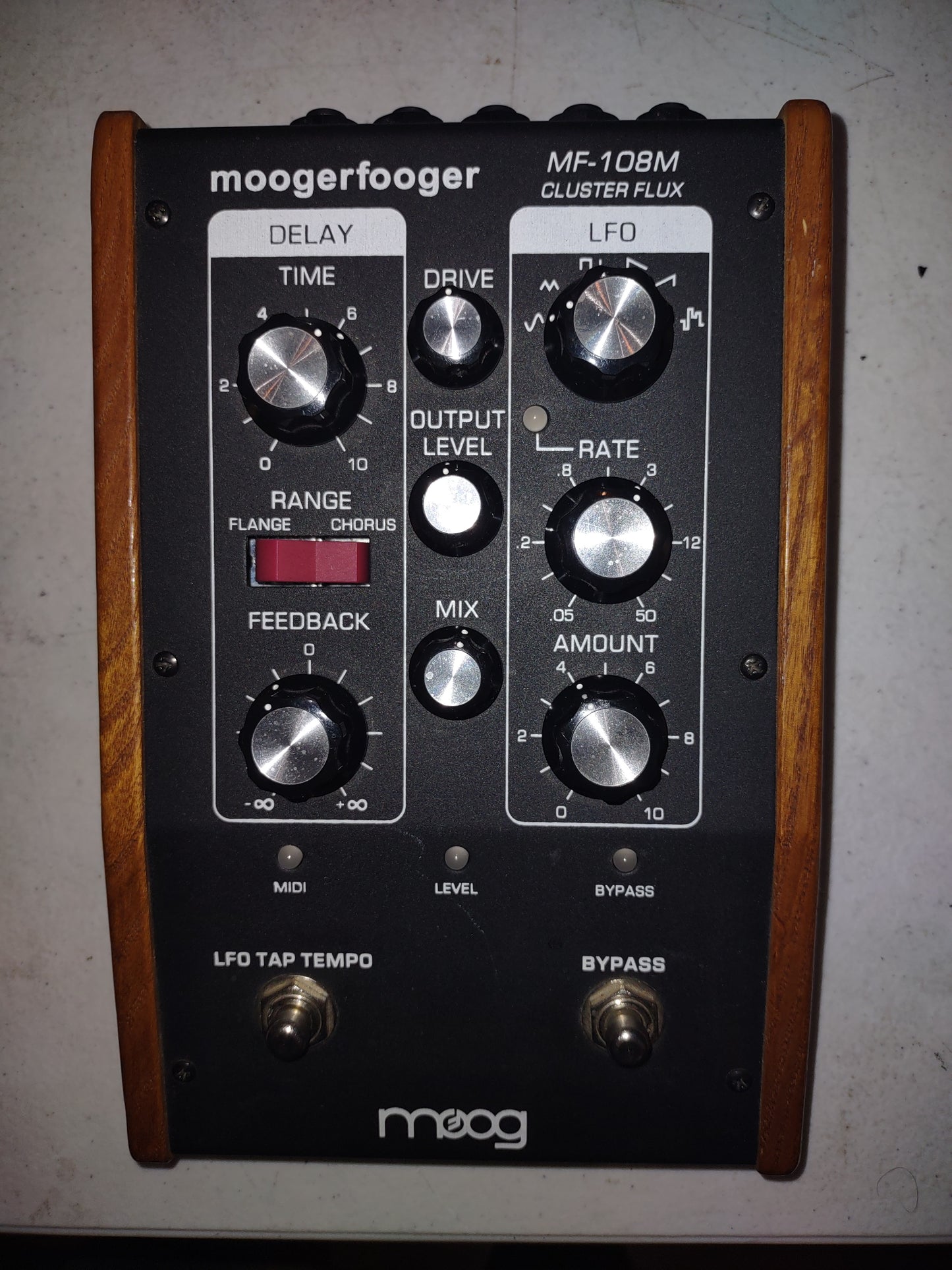 Moogerfooger with Cluster flux