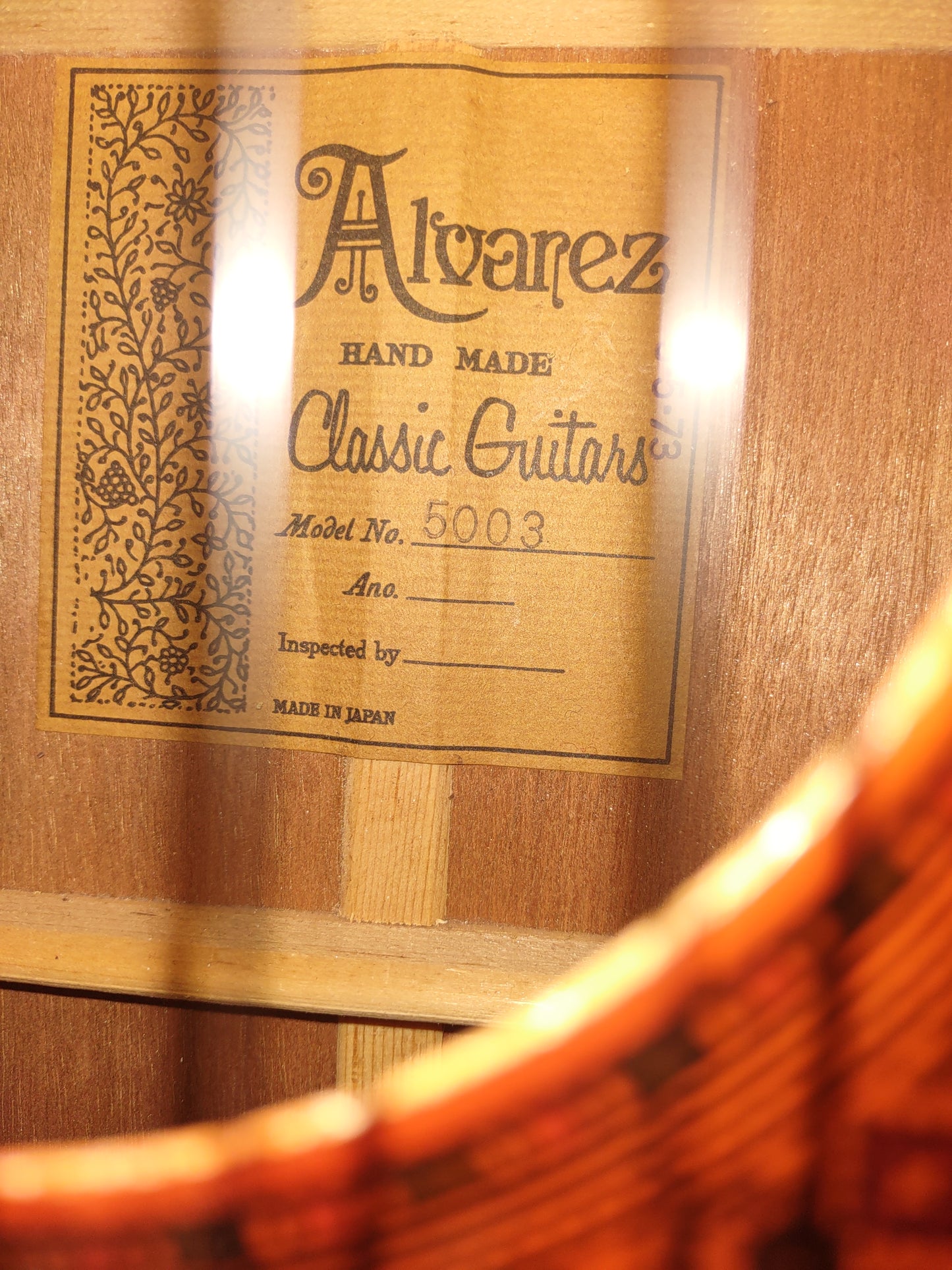 Alvarez Classical Guitar Model 5003