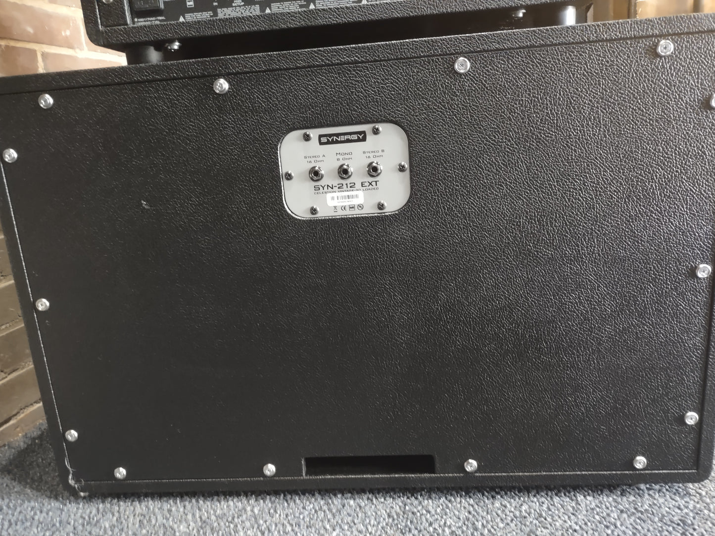 Synergy SYN 212 Ext Cabinet -  Celetion Vintage 30's. CABINET ONLY