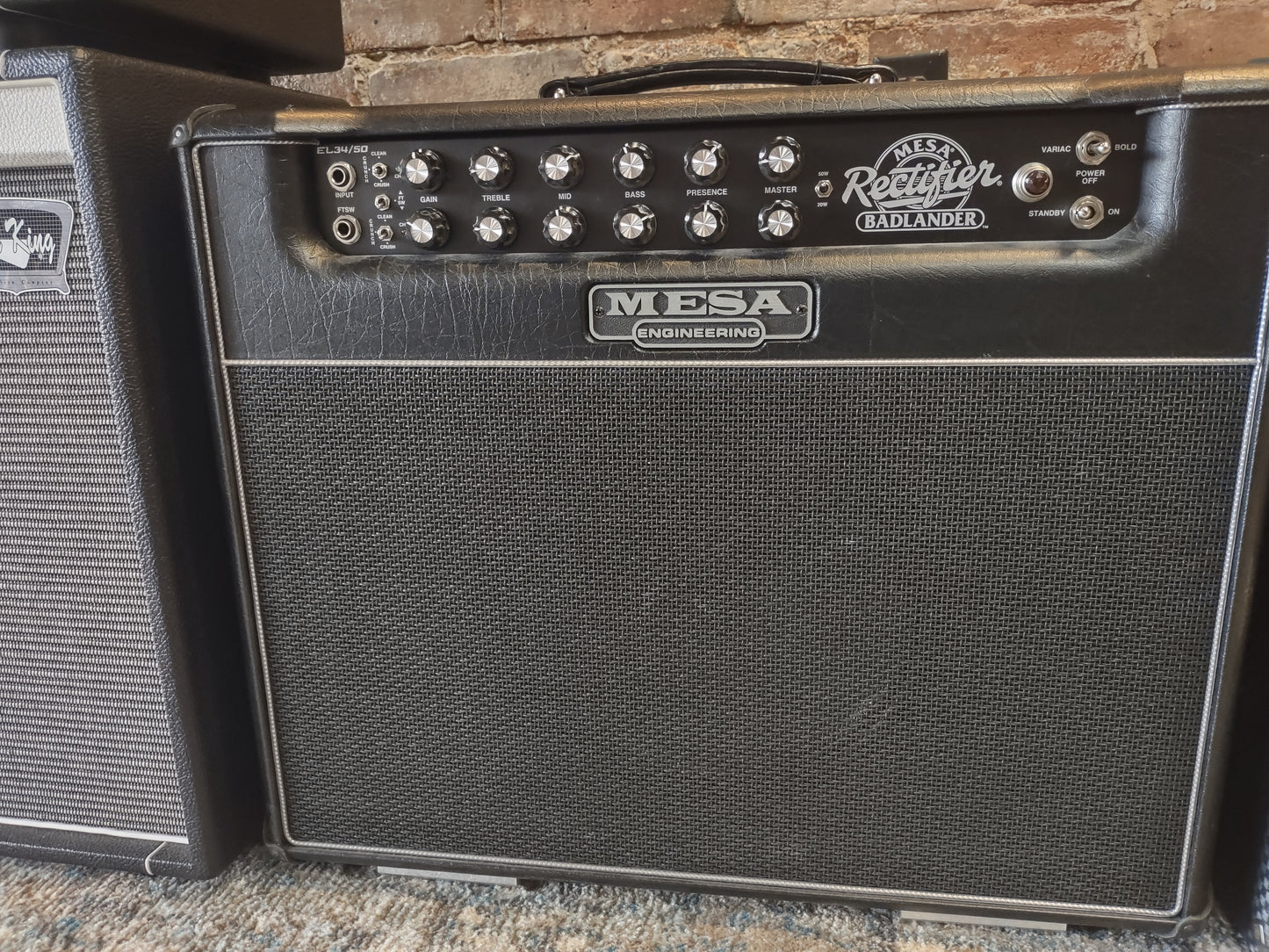 Mesa Boogie Rectifier Badlander EL34/50 2 CH 50 Watt 1x2