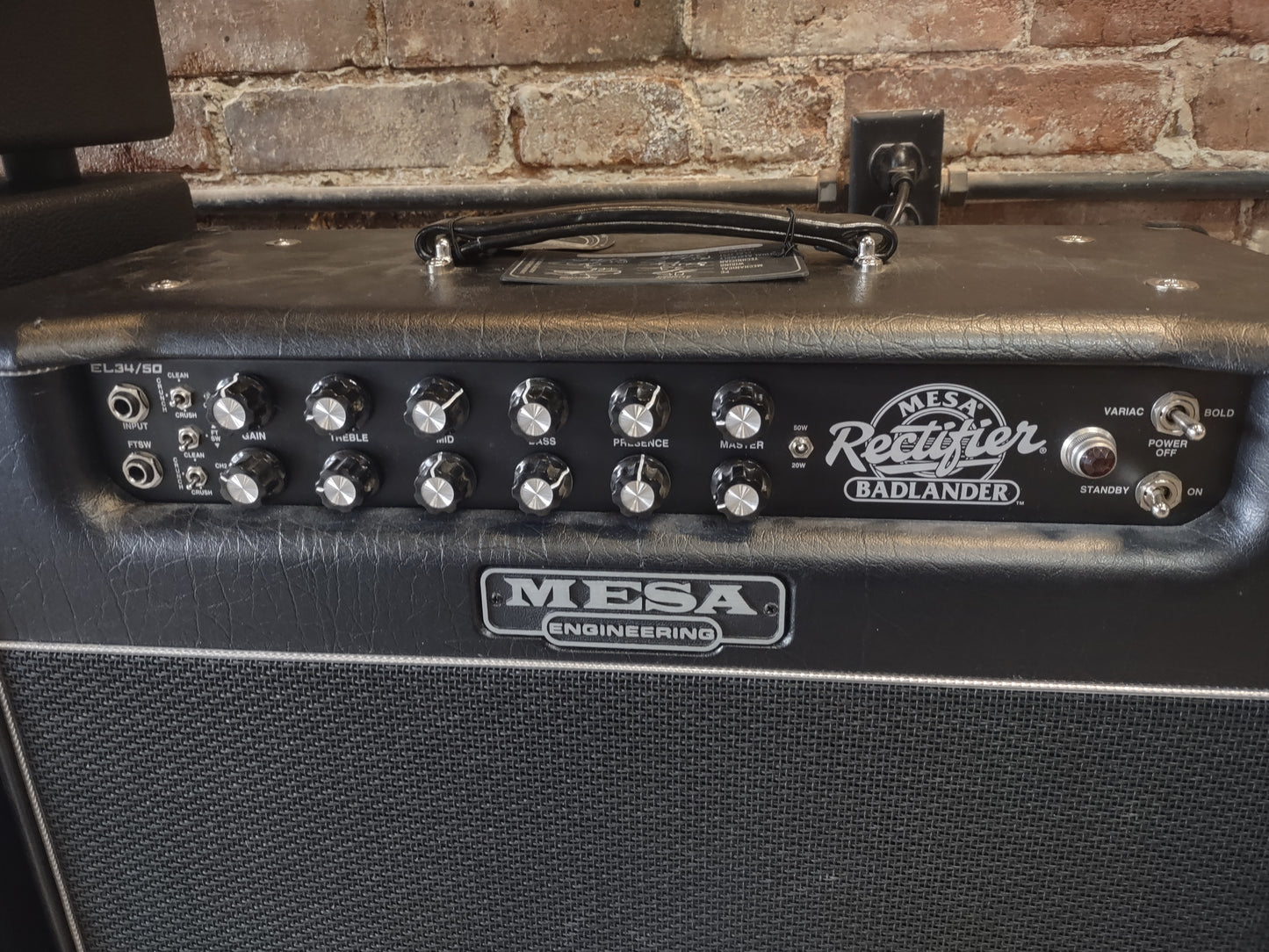 Mesa Boogie Rectifier Badlander EL34/50 2 CH 50 Watt 1x2