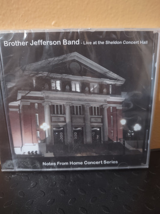 CD Brother Jefferson Band - Live at the Sheldon concert hall