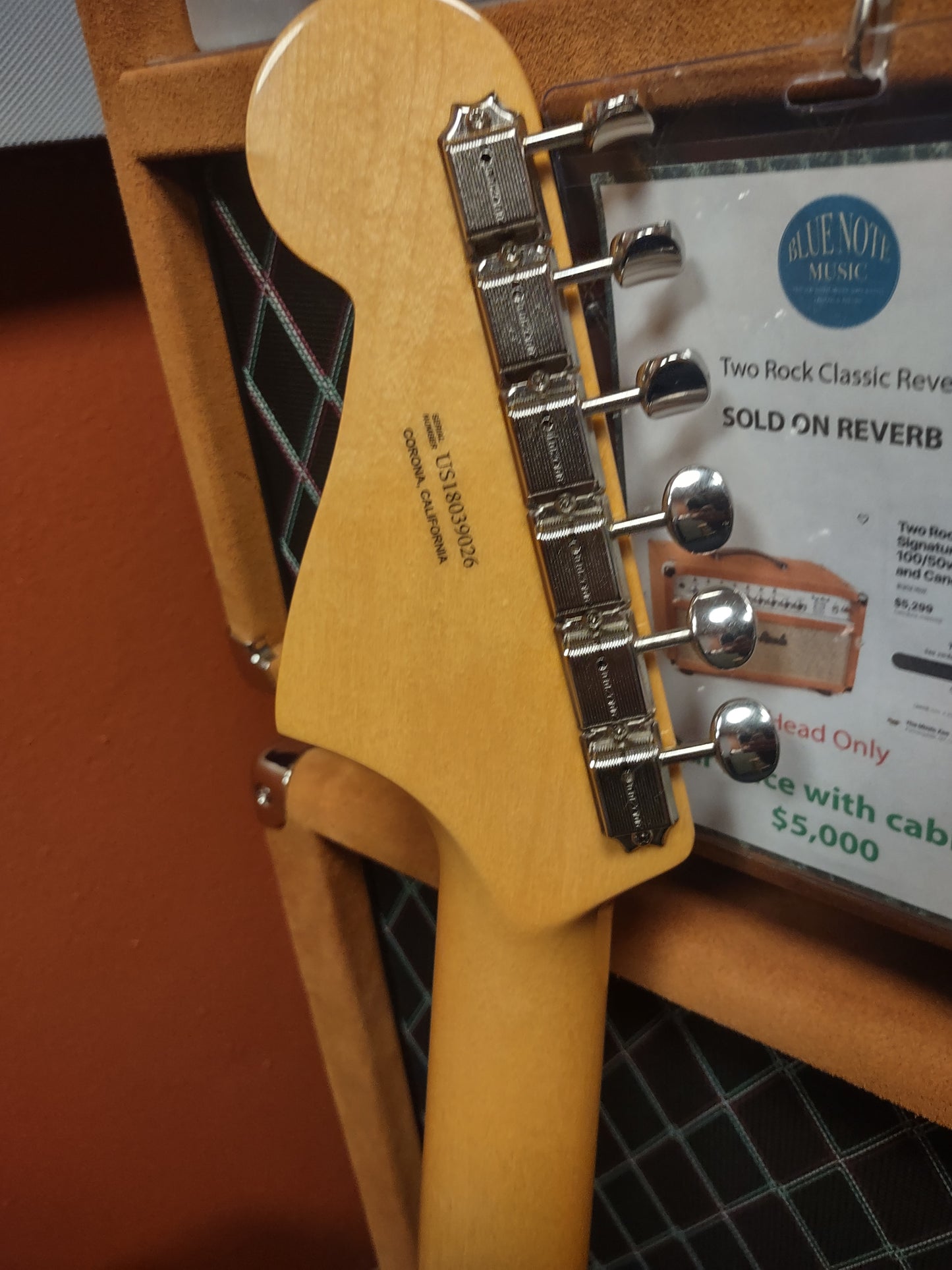 Fender 60th Anniversary Triple Jazzmaster (2018) – Daphne Blue w/ Matching Headstock – USA Made – OHSC