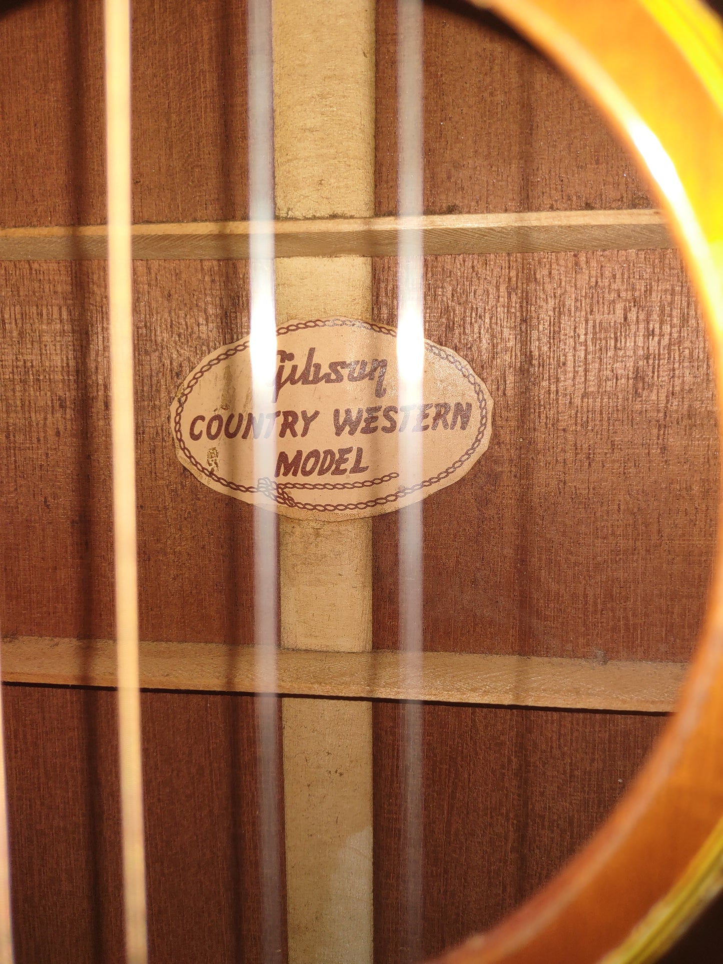 1959 Gibson Country Western FON: S8277
