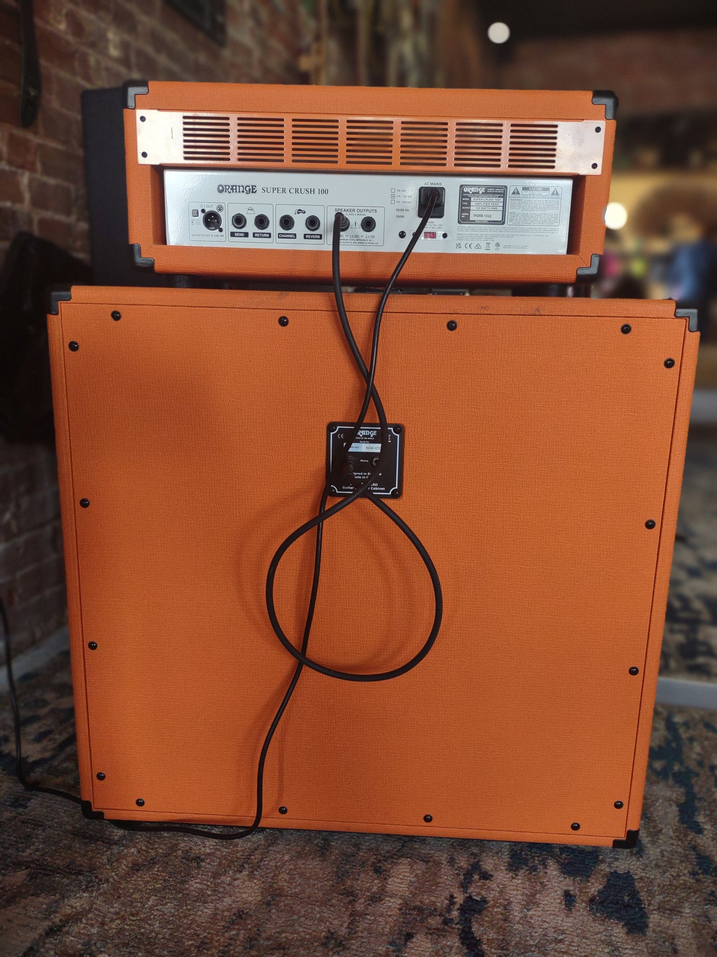 Orange Super Crush 100 with CR Pro 4/12