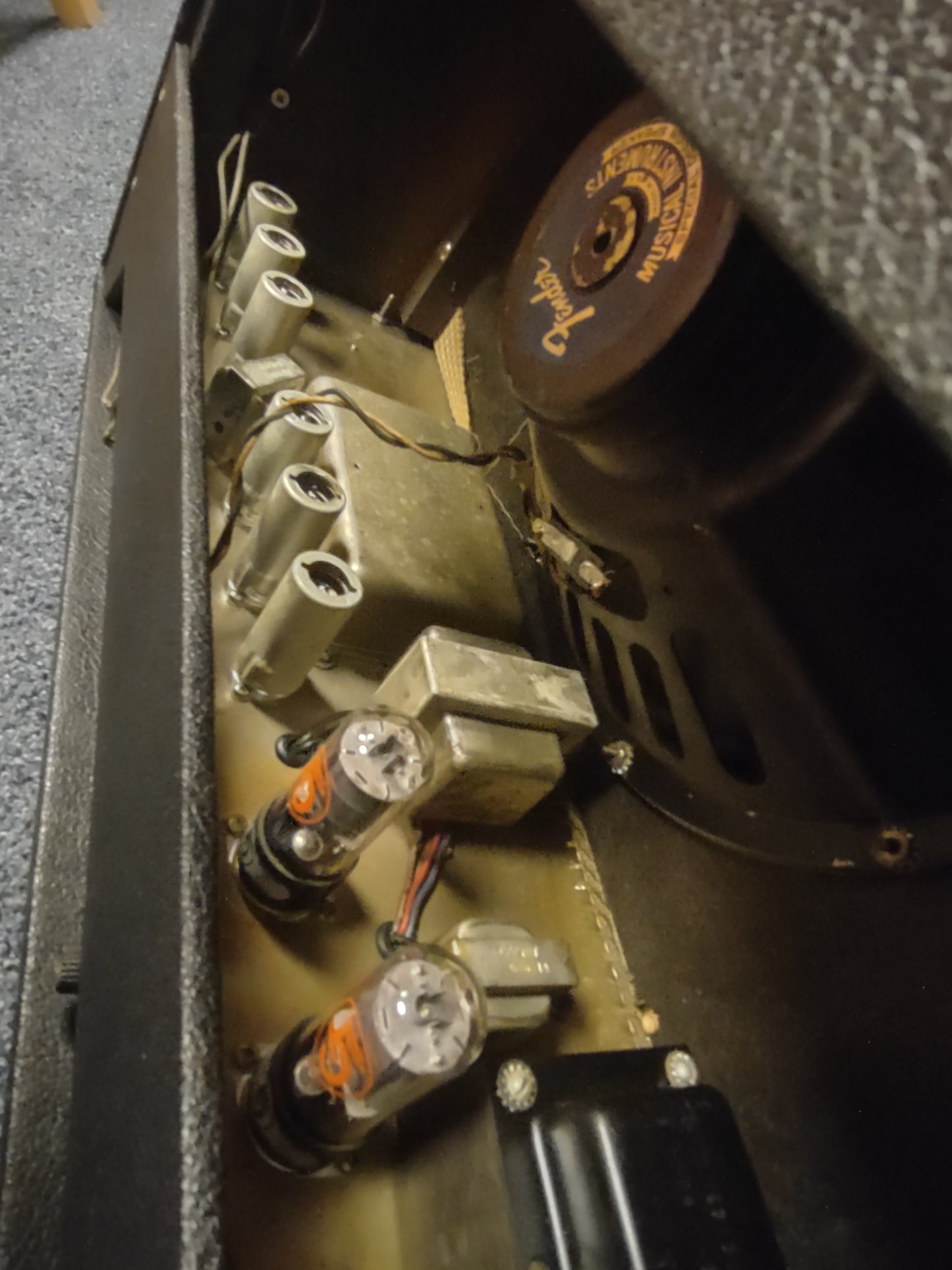 1966 Fender Deluxe Reverb blackface - with cover