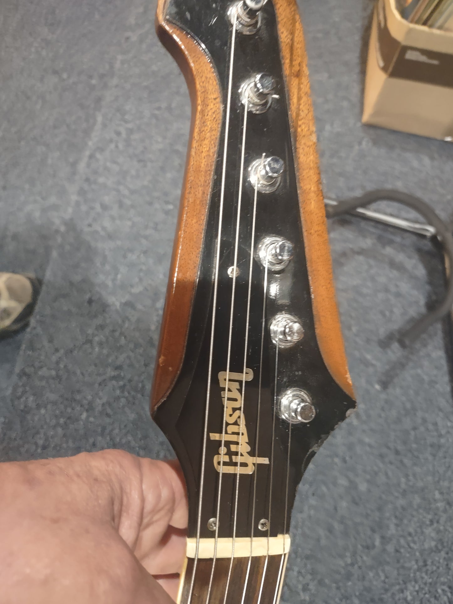 Gibson Firebird V 1999 reveerse body - neck through - OHSC