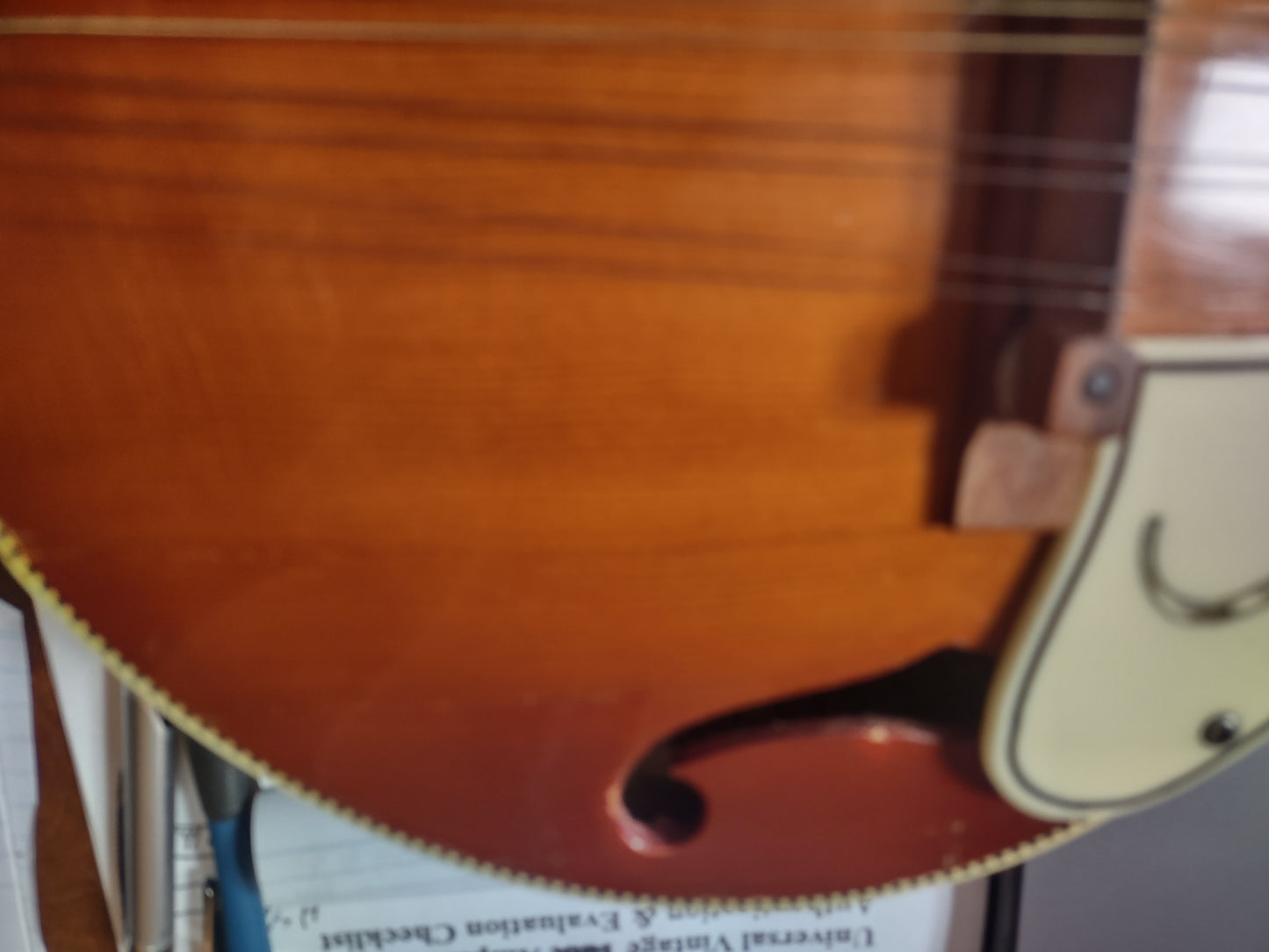 1950s Silvertone Venetian Mandolin - Kay Made - Cherry Sunburst