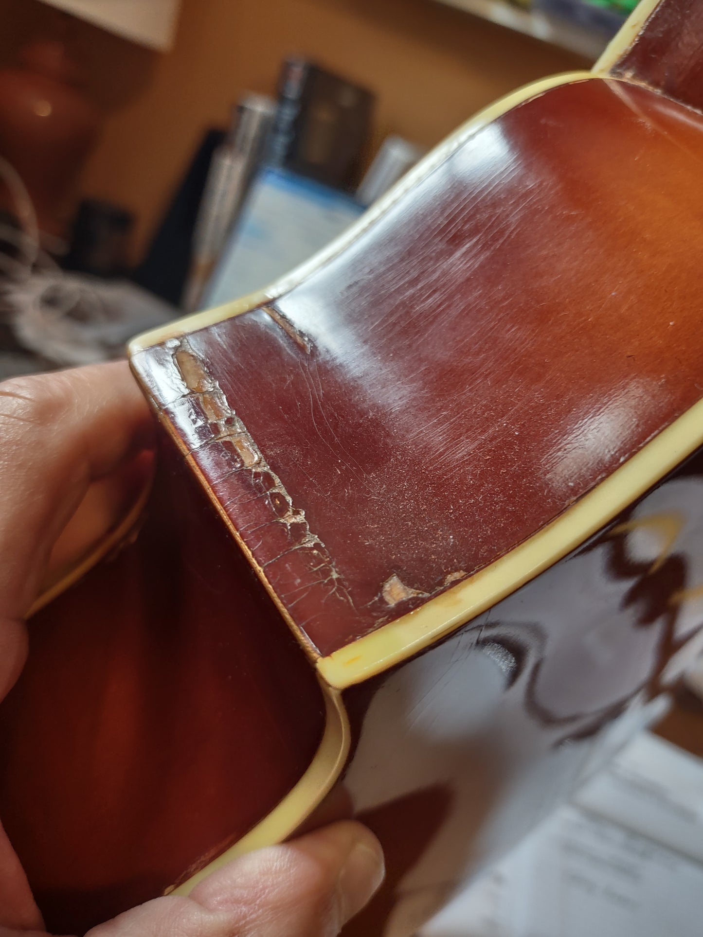 1950s Silvertone Venetian Mandolin - Kay Made - Cherry Sunburst