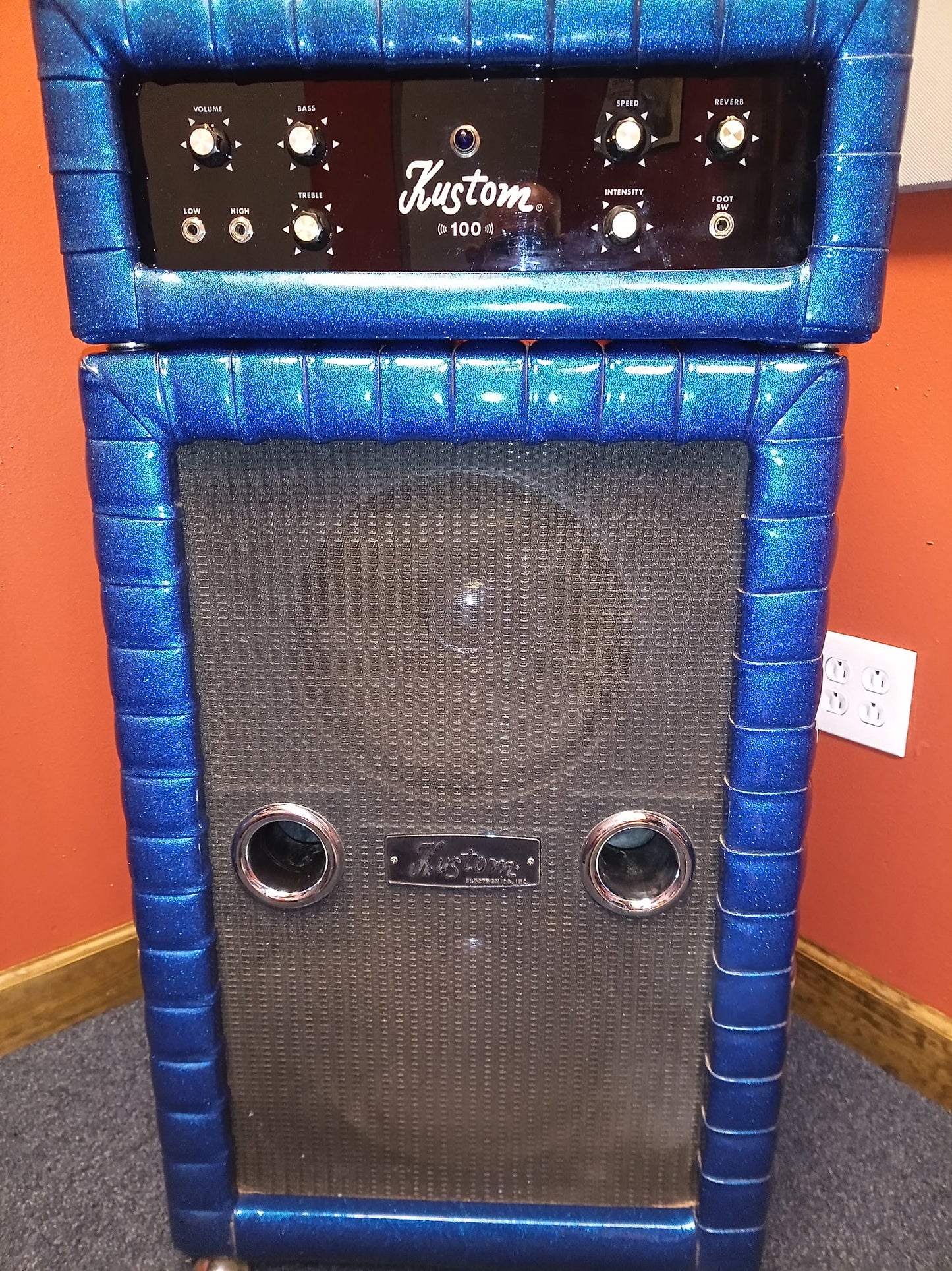 1970 Kustom 100 Blue