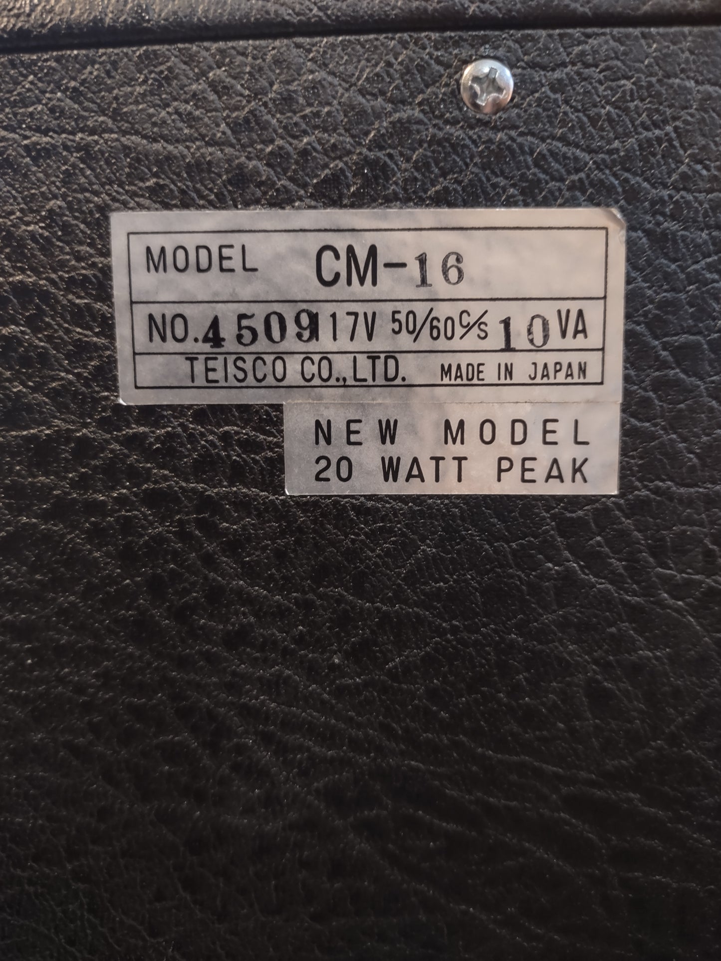 Teisco Checkmate CM-16