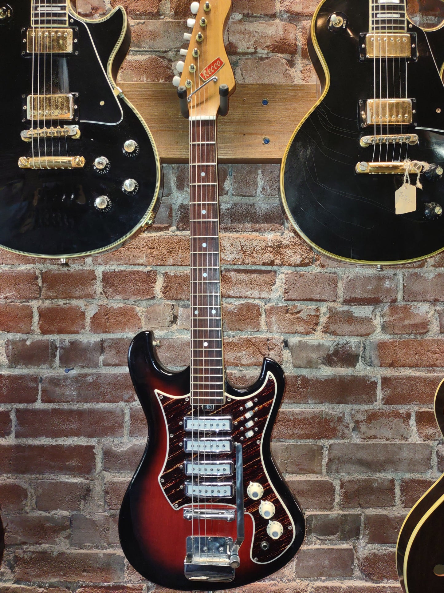 1960s Recco solid-body electric guitar, made in Japan