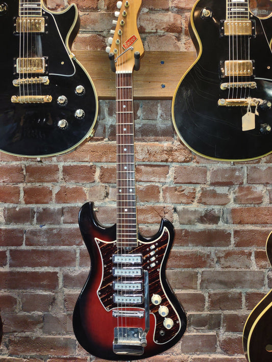 1960s Recco solid-body electric guitar, made in Japan