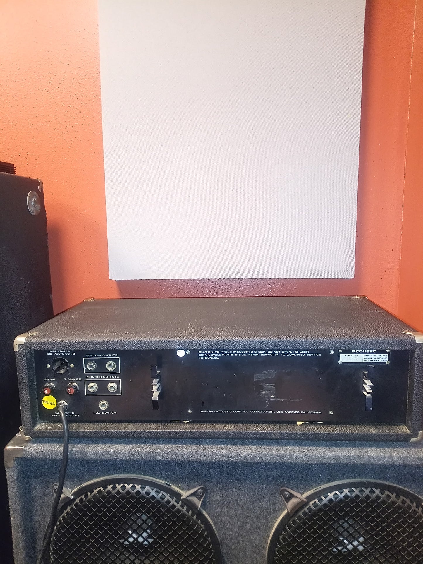 1973 Acoustic 270 amp
