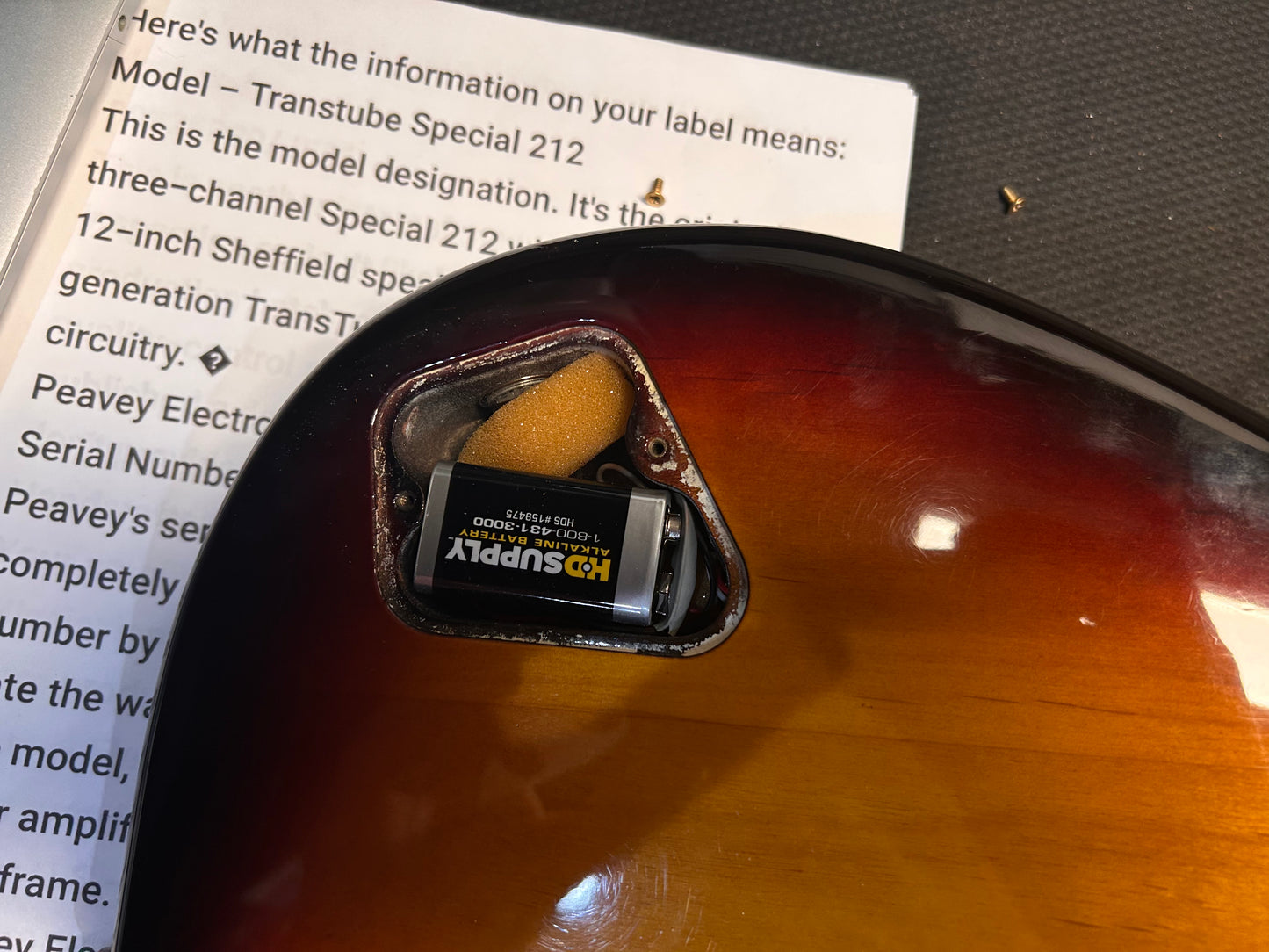 Fender Stratocaster Elite Gold. 1983