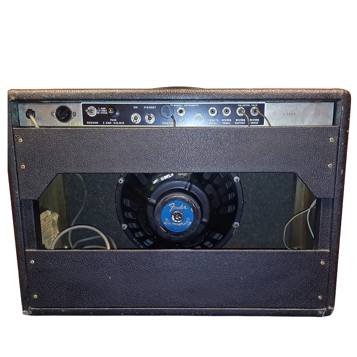 1966 Fender Deluxe Reverb blackface - with cover