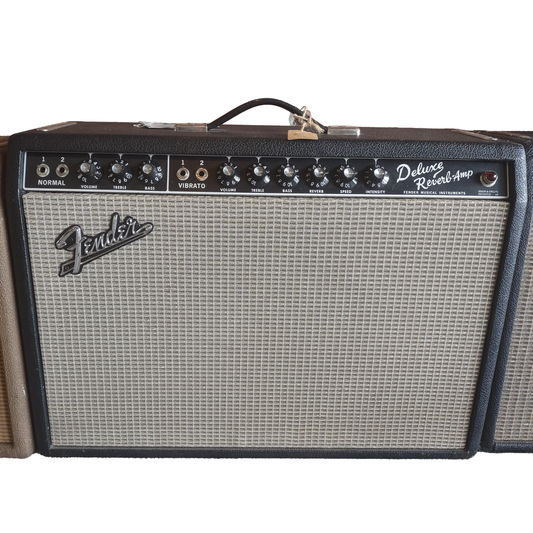 1966 Fender Deluxe Reverb blackface - with cover