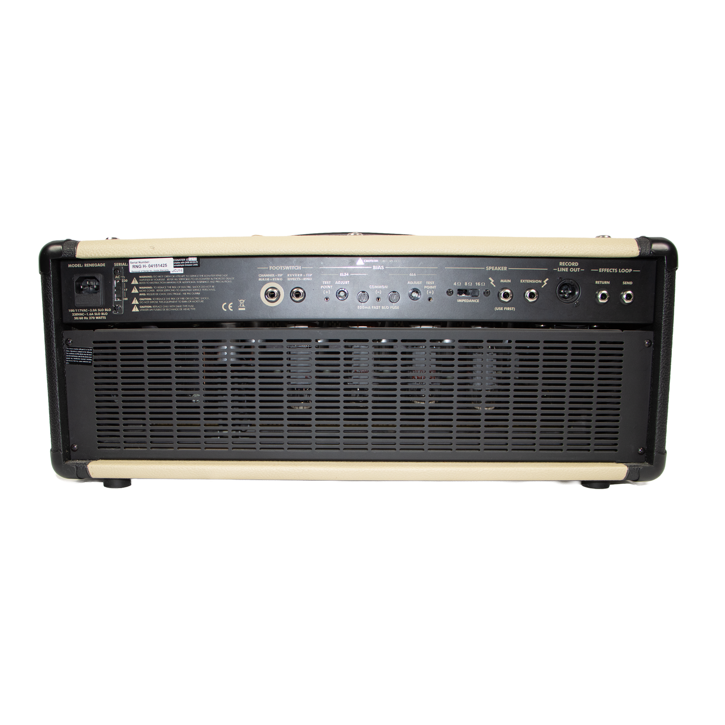 EGNATER RENEGADE TUBE AMPLIFIER