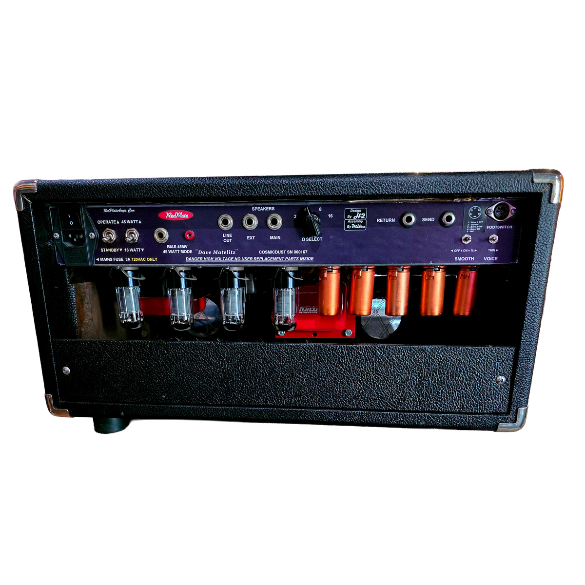 Red Plate RARE Cosmic Dust Dumble Overdrive Tone - Head