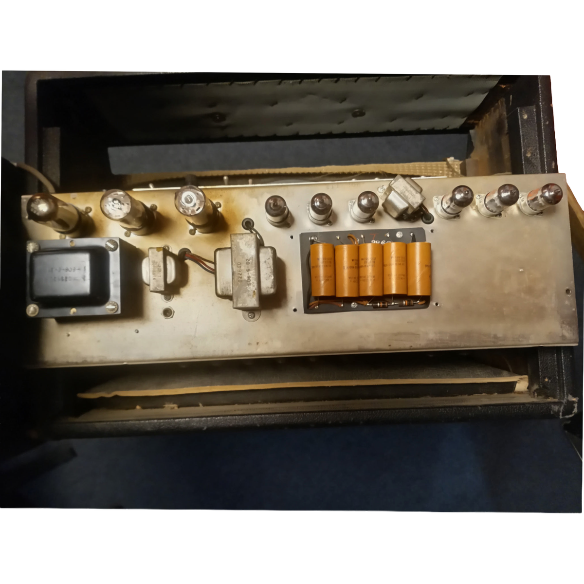 1966 Fender Deluxe Reverb blackface - with cover