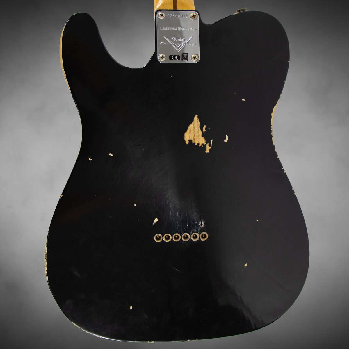 Fender Custom Shop Telecaster Blk Semi Hollow with OHSC
