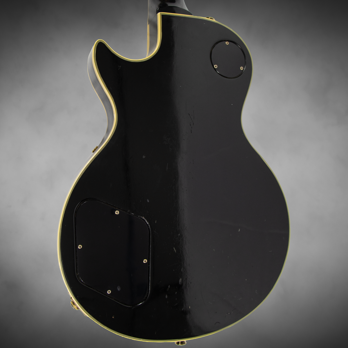 Gibson Les Paul. 1977 Custom Ebony.  with OHSC