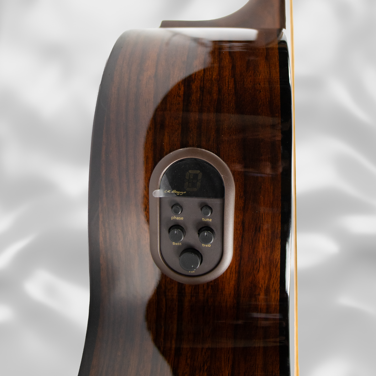 Alvarez Artist Elite Bass guitar. Acoustic/electric cutaway, with armrest