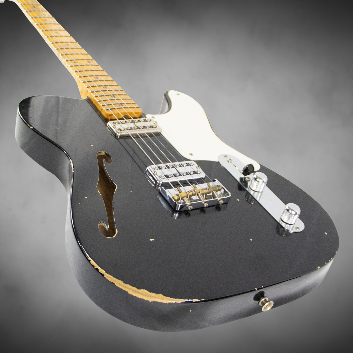 Fender Custom Shop Telecaster Blk Semi Hollow with OHSC