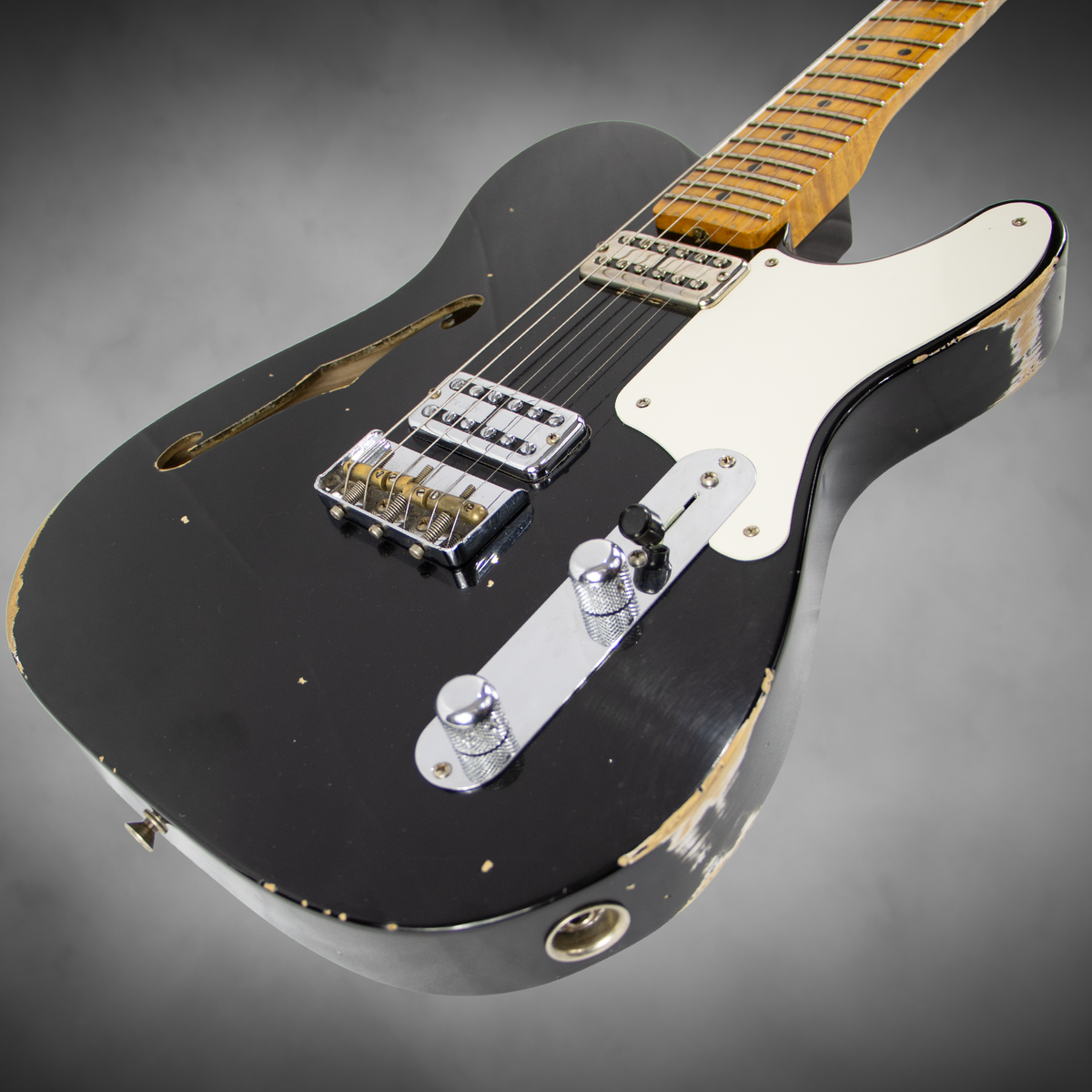 Fender Custom Shop Telecaster Blk Semi Hollow with OHSC