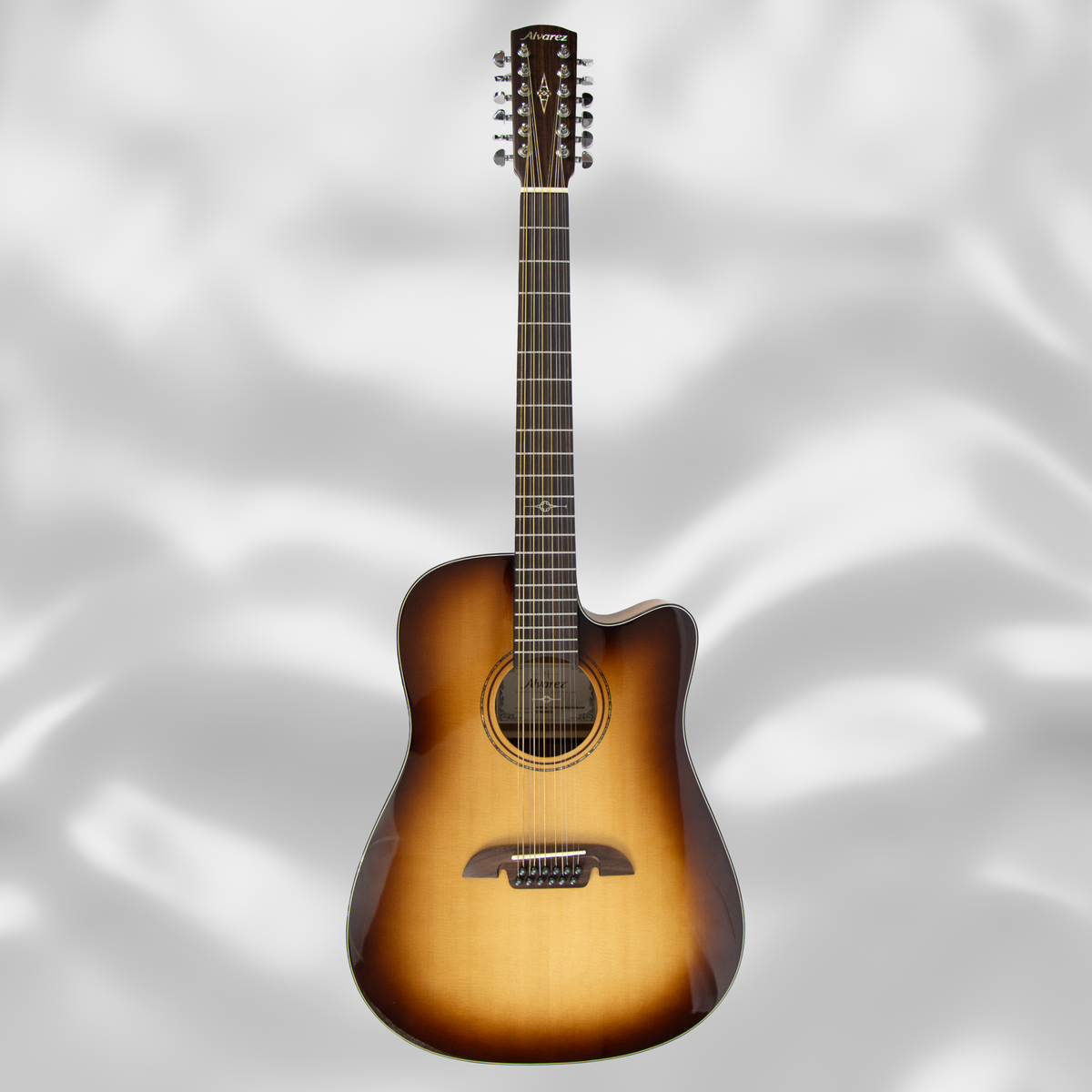 Alvarez Artist Drednought Guitar, Acoustic - Electric 12 string with cutaway