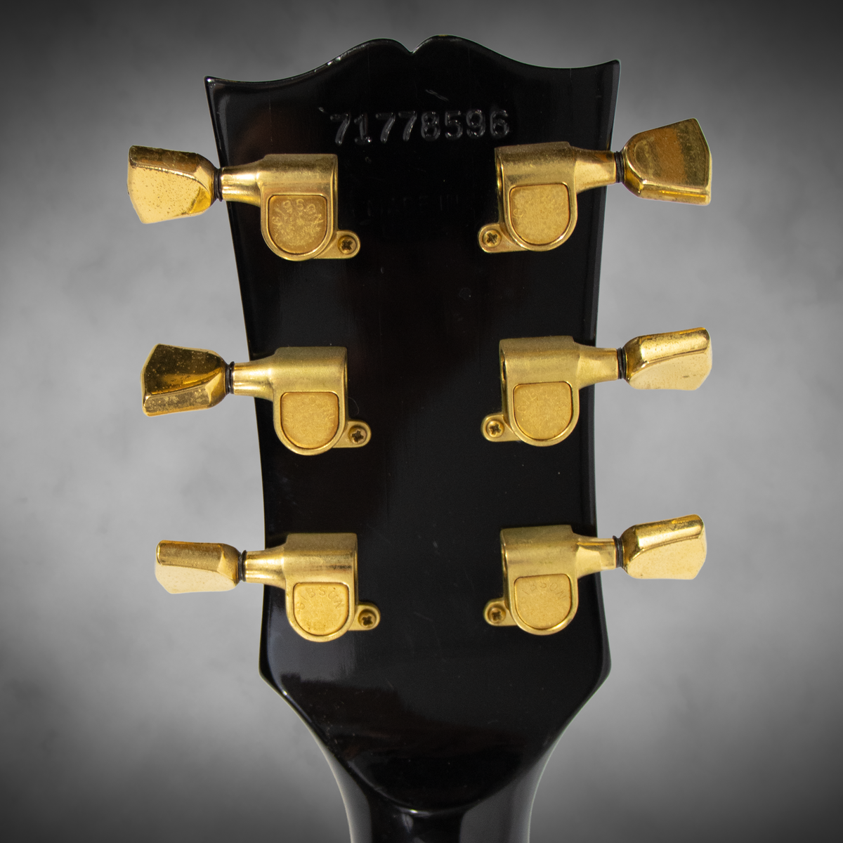 Gibson Les Paul. 1977 Custom Ebony.  with OHSC
